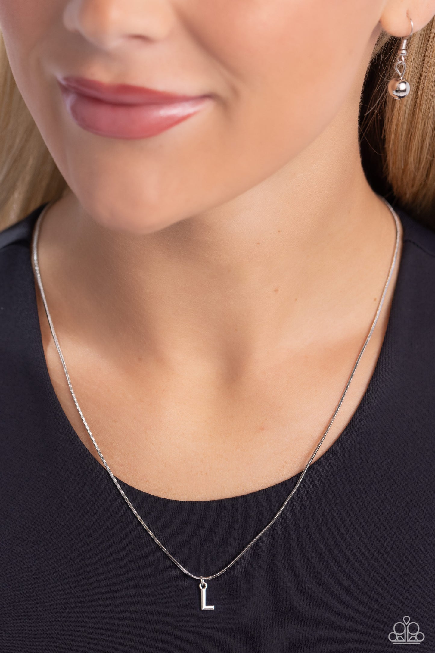 Seize the Initial - L - Silver Necklace