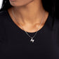 Seize the Initial - M - Silver Necklace