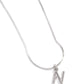Seize the Initial - N - Silver Necklace