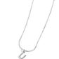 Seize the Initial - U - Silver Necklace