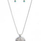 Seize the Sand Dollar - Green Necklace