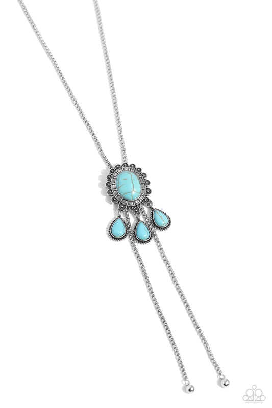 Seize the Serenity - Blue Necklace