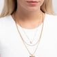 Seize the Sides - Gold Necklace