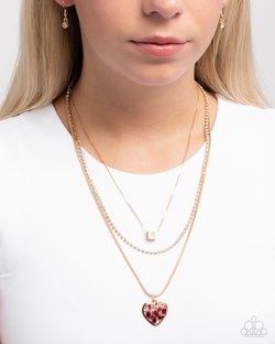 Seize the Sides - Gold Necklace