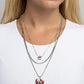 Seize the Sides - Red Necklace