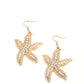 Seize the Starfish - Gold Earring