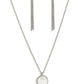 Seize the Sunset - White Necklace