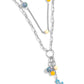 Seize the Swirls - Blue Necklace