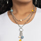 Seize the Swirls - Blue Necklace