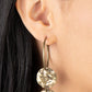 Sending Shock Waves - Brass Earring