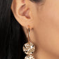 Sending Shock Waves - Gold Earring