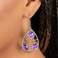 Send the BRIGHT Message - Purple Earring
