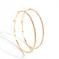 Sensational Squares - Gold - Earring