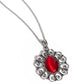 Sentimental Sabbatical - Red Necklace