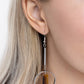 Serendipitous Stones - Brown Earring