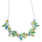 Serene Statement - Green Necklace