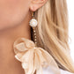 Seriously Sheer - Brown Earring