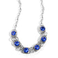 Serrated Sensation - Blue Necklace