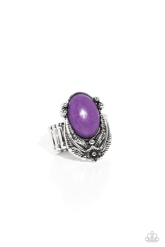 Serrated Style - Purple Ring