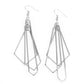 Shape Shifting Shimmer - Silver Earring
