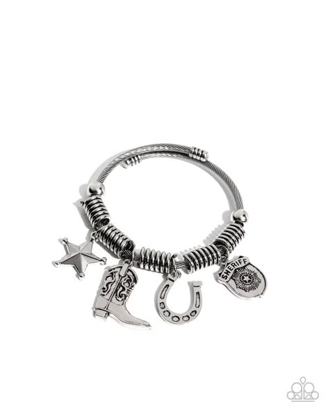 New Sheriff in Town - Silver Bracelet