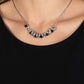 Shimmering High Society - Black Necklace