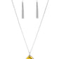 Shimmering Seafloors - Yellow Necklace
