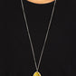 Shimmering Seafloors - Yellow Necklace
