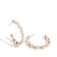 Shimmery Scope - Rose Gold Earring