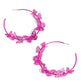 Shimmery Swarm - Pink Earring