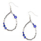 Shop Till You DROPLET - Blue Earring