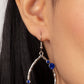 Shop Till You DROPLET - Blue Earring
