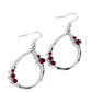 Shop Till You DROPLET - Red Earring