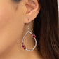 Shop Till You DROPLET - Red Earring