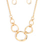 Short Circuit - Gold Necklace