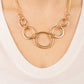 Short Circuit - Gold Necklace
