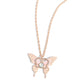 Showstopping Shuttle - Rose Gold Necklace