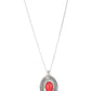 Sierra Sage - Red Necklace