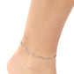 Simple Sass - White Anklet
