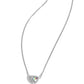 Simply Sentimental - White Necklace