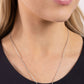 Simply Sentimental - White Necklace