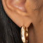 Simply Sinuous - Gold Earring