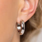 Simply Sinuous - Silver Earring