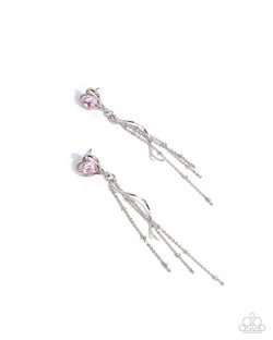 Simply Smitten - Pink Earring