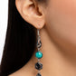 Singular Stones - Black Earring