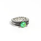 Sinuous Spotlight - Green Ring