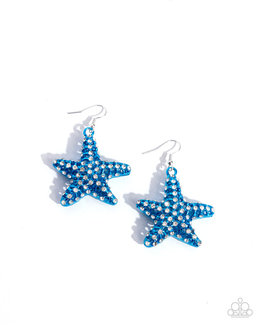 Skilled Starfish - Blue Earring