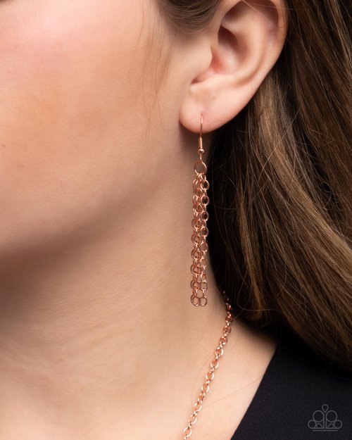 Skyward Shells - Copper Necklace