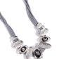 Sliding Splendor - Silver Necklace