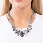 Sliding Splendor - Silver Necklace